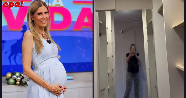 ¡Manos a la obra! Así va quedando el cuarto de los mellizos de Sanie López Garelli