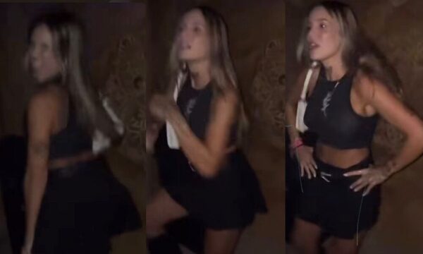 (VIDEO) Una amiga le hizo viral a la novia de “Xico” Da Costa sacando unos “pasos prohibidos”