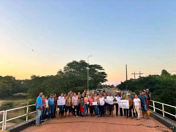 Pobladores de Paso Barreto exigen acceso a agua potable