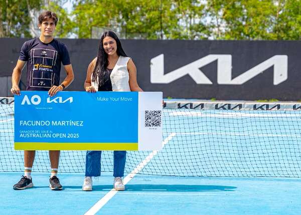 Kia premió a dos paraguayos con viaje al Australian Open - Empresariales - ABC Color