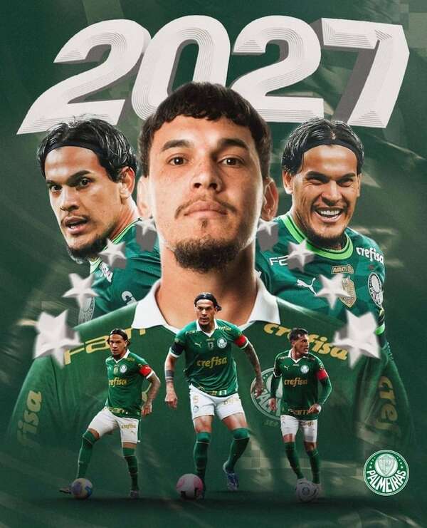 Gustavo Gómez renueva con Palmeiras hasta diciembre del 2027 - Fútbol Internacional - ABC Color