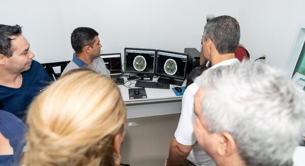 Hospital de Policía Central recibió un tomógrafo de avanzada tecnología