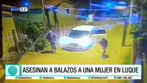 Asesinan a balazos a una mujer en Luque