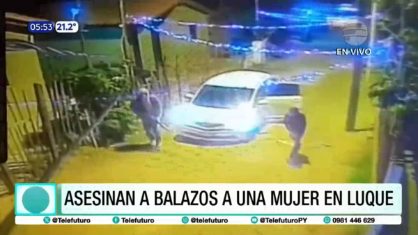 Asesinan a balazos a una mujer en Luque