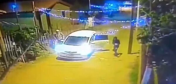 (Video) Sicariato en Luque deja una finada y un herido