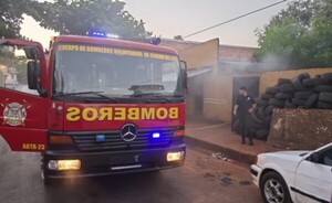 Incendio parcial en vivienda del barrio San Agustín 