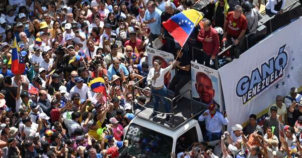 La Nación / Oposición venezolana marcha hoy contra régimen de Maduro en medio de un clima de tensión