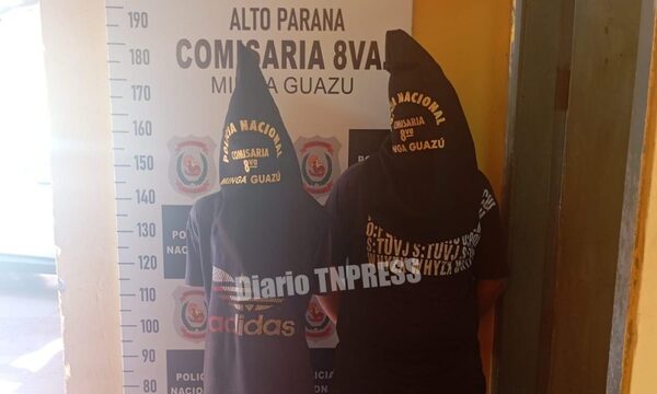 Capturaron a presuntos y precoces asaltantes callejeros en Minga Guazú – Diario TNPRESS