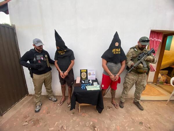 SENAD captura a dos distribuidores de cocaína - 1000 Noticias