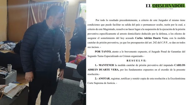 Abogado presuntamente ligado a esquema de tráfico seguirá con prisión preventiva