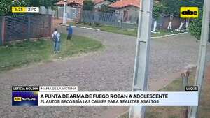 Robos a plena luz del día en Luque: a punta de arma le arrebataron el celular a un adolescente - ABC Noticias - ABC Color