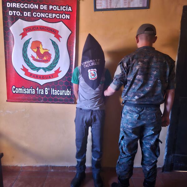 Detenido tras el robo de un celular y la incautación de una motocicleta sin documentos en Concepción