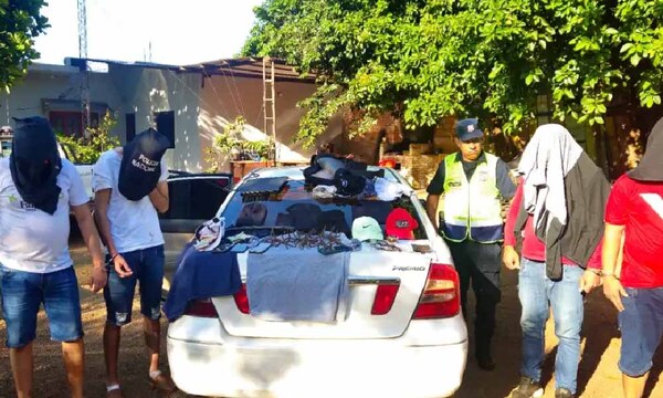 Imputan a detenidos por intento de asalto – Prensa 5