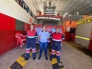Bomberos de Encarnación organizan fiesta, caravana y rifa benéfica para recaudar fondos