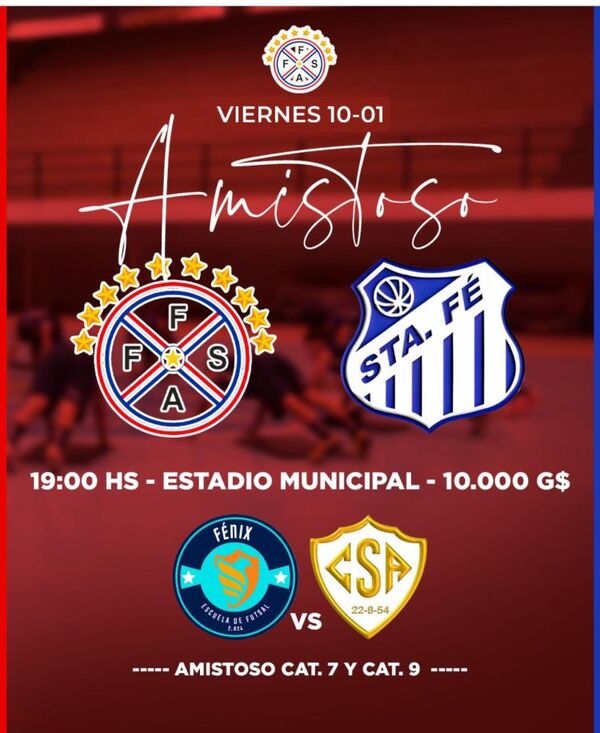 Amambay inicia serie de amistosos con miras a las Eliminatorias