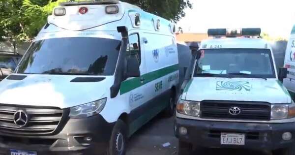 La Nación / Denuncian criminal estado de las ambulancias del Seme