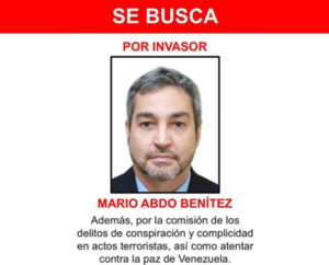 Venezuela “busca” a Mario Abdo por invasor y conspiración