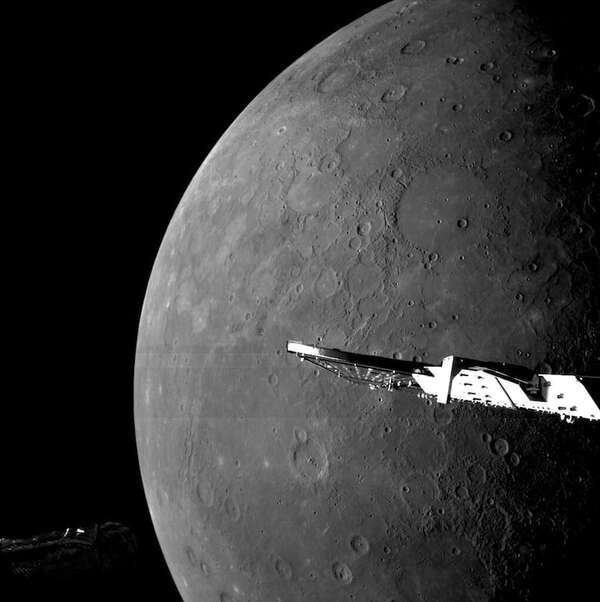 Revelaron imágenes de Mercurio durante el acercamiento de BepiColombo - Ciencia - ABC Color