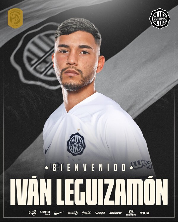 El Rayo ya es del Decano: Olimpia presentó a Iván Leguizamón - Unicanal