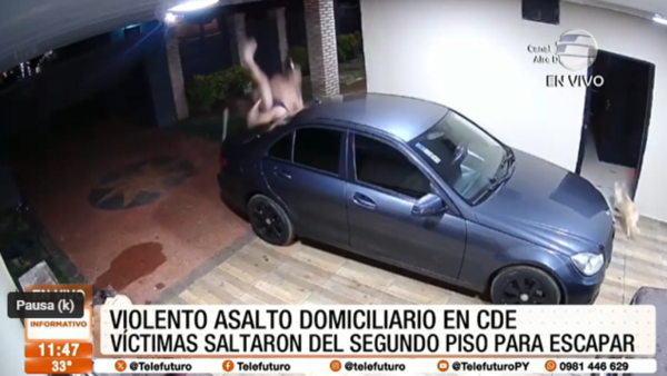 Violento asalto domiciliario en Ciudad del Este