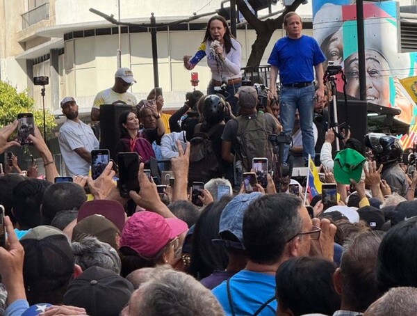 La dictadura de Maduro detuvo a María Corina Machado