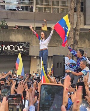 Tensión en Venezuela: María Corina Machado fue secuestrada por el régimen de Maduro - Unicanal