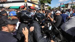 HRW confirma detención de María Corina Machado tras protesta en Caracas y exige liberación