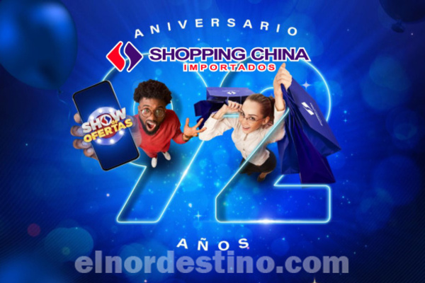 Celebremos los noventa y dos años de Shopping China Importados con la Fiesta de los Precios Bajos en Pedro Juan Caballero - El Nordestino