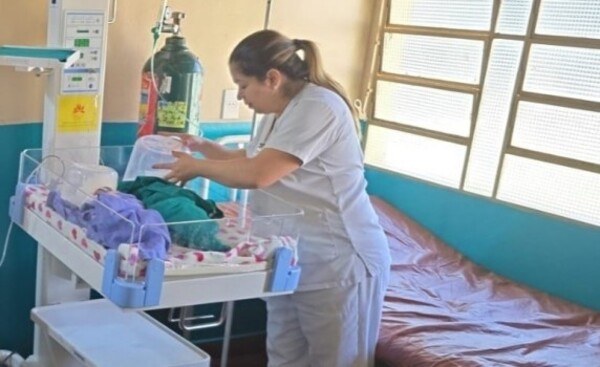 Parto gemelar exitoso en el Centro de Salud de Juan E. O'Leary