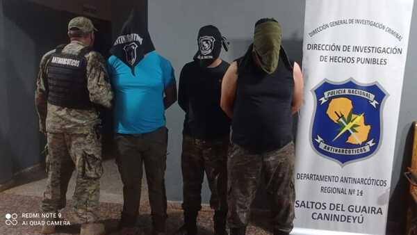 Fiscalía imputa a policías por tráfico de marihuana en Canindeyú