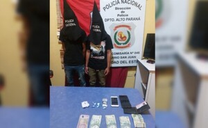 Detienen a dos jóvenes con 2,2 gramos de cocaína 