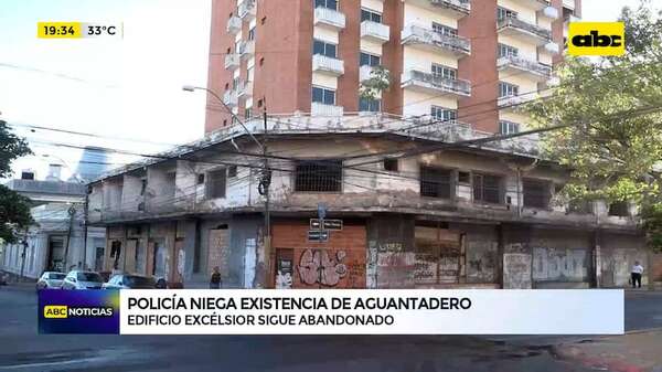 Video: Policía niega que edificio abandonado del MEC sirva de aguantadero - ABC Noticias - ABC Color