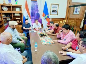 Concepción: Presentan al nuevo jefe distrital del MOPC en un acto oficial