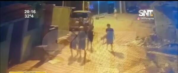 Niños armados recorren la Chacarita - SNT