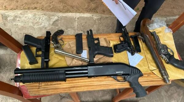 Dimabel dice que unas 17 mil armas en Paraguay estarían en manos del crimen organizado