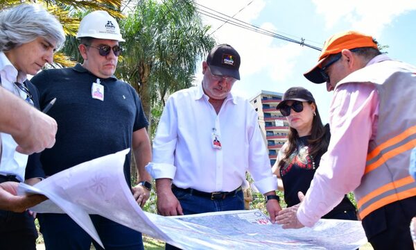 Supervisan los avances en el diseño ejecutivo de la obra vial en Área 1 de Ciudad del Este – Diario TNPRESS