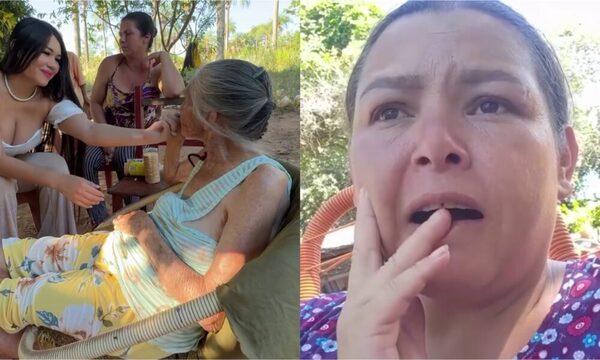 (VIDEO) ¡Doña se ofreció para ser la seguridad privé de Laurys Dyva luego de un noble gesto!