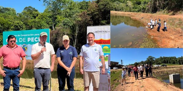 SIEMBRA DE SALMONES PARA IMPULSAR EL DESARROLLO SOSTENIBLE EN HOHENAU - Itapúa Noticias