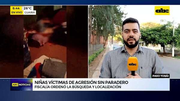 Paso Yobái: niñas víctimas de agresión se encuentran desaparecidas - ABC Noticias - ABC Color