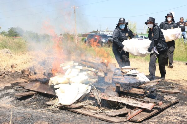 Eliminan cocaína incautada en operativo Perla Negra y genera multimillonaria pérdida a narcos