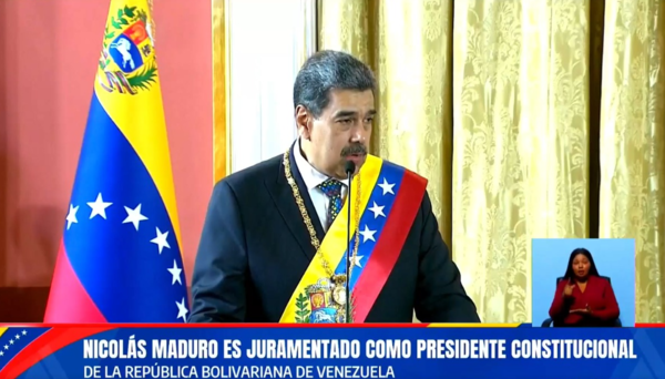 Nicolás Maduro asume nuevo mandato mientras la oposición intensifica su resistencia