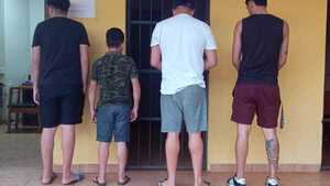 Detienen a cuatro borrachines bochincheros