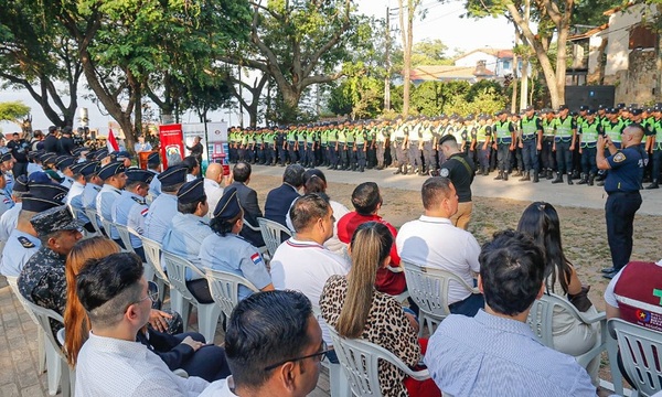 Operativo Verano en San Bernardino: Despliegan a 500 efectivos policiales