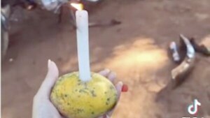 Hendy enero: Cumpleañero recibió un mango como torta