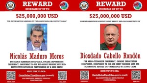 EEUU aumentó a 25 millones de dólares la recompensa por la captura de Nicolás Maduro y Diosdado Cabello - ADN Digital