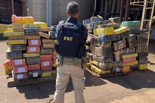 PRF reporta récord en incautaciones de drogas en la frontera con Paraguay - ABC en el Este - ABC Color