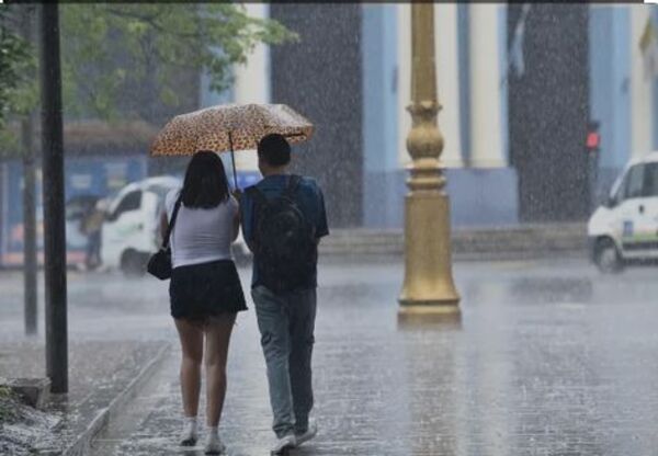 ¡Atendé que! Meteorología anuncia lluvias para varios departamentos