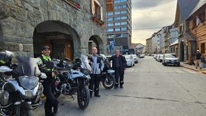 Motociclistas concepcioneros se embarcan en una travesía hacia el extremo sur de Chile