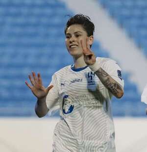 Jessica Martínez sigue anotando en la Liga de Arabia Saudí - Fútbol Internacional - ABC Color