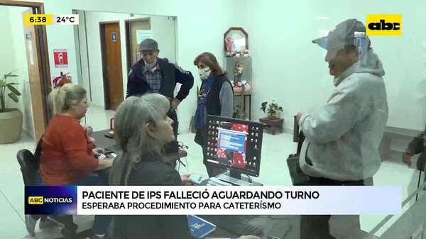 Video: paciente de IPS murió esperando turno para un procedimiento - ABC Noticias - ABC Color